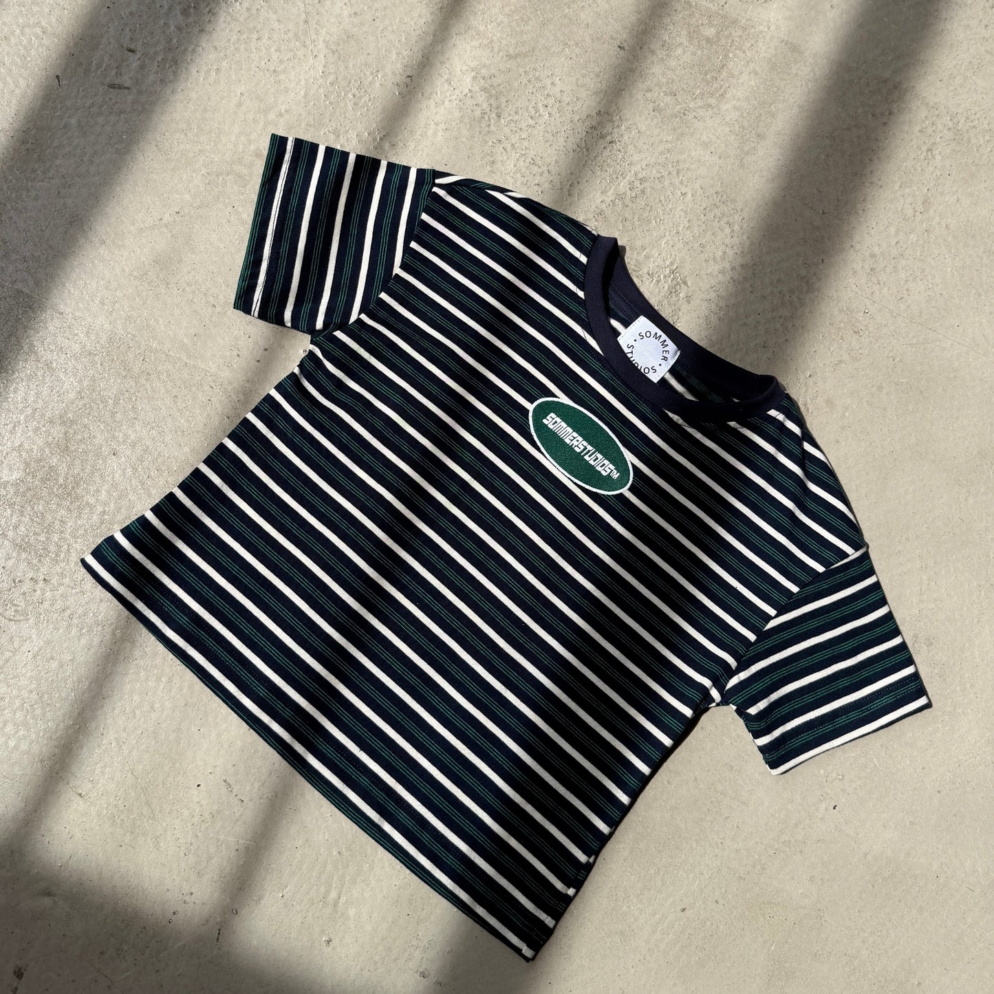 Green Stripe Tee