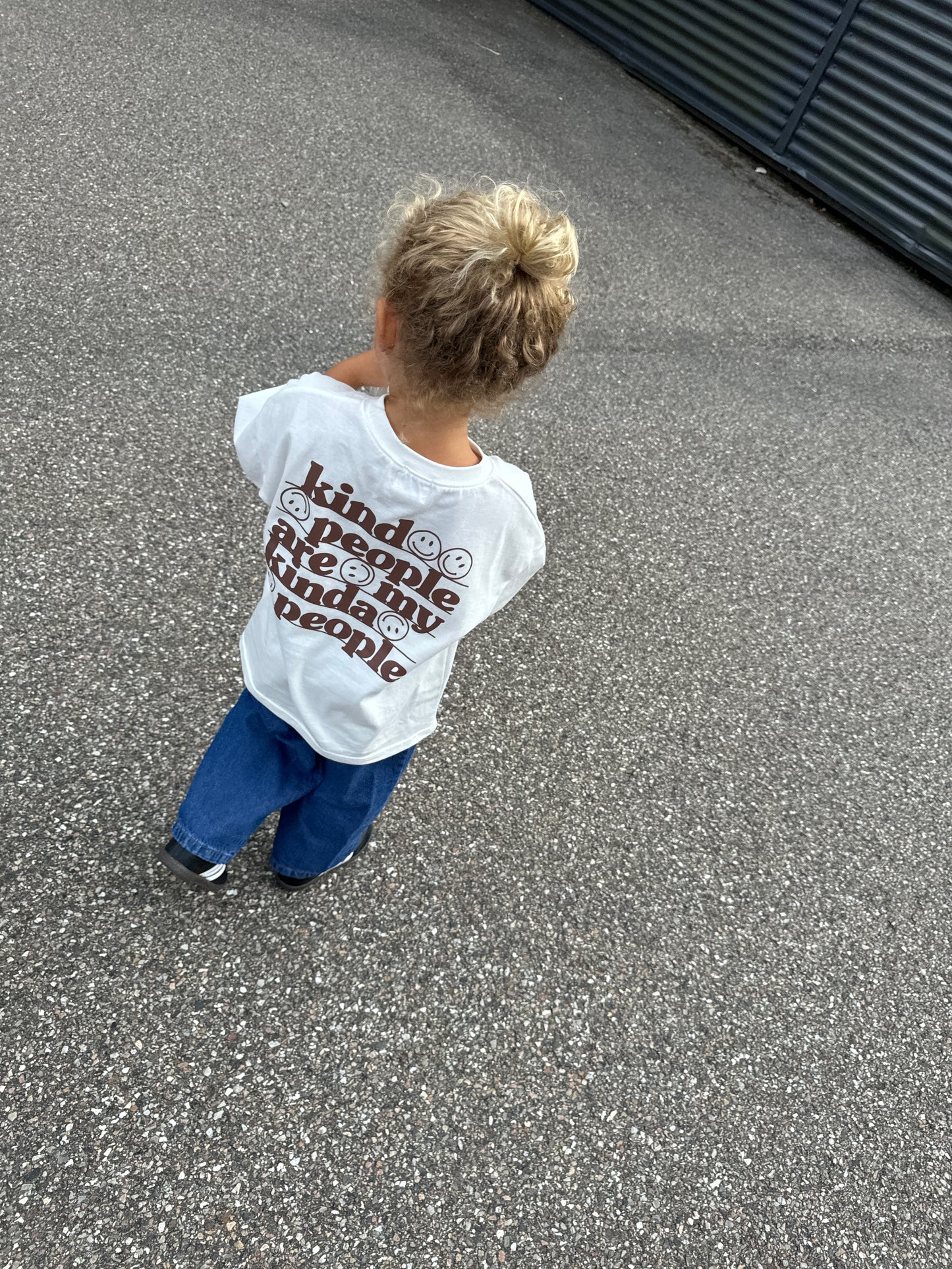 Kind People Tee Brown