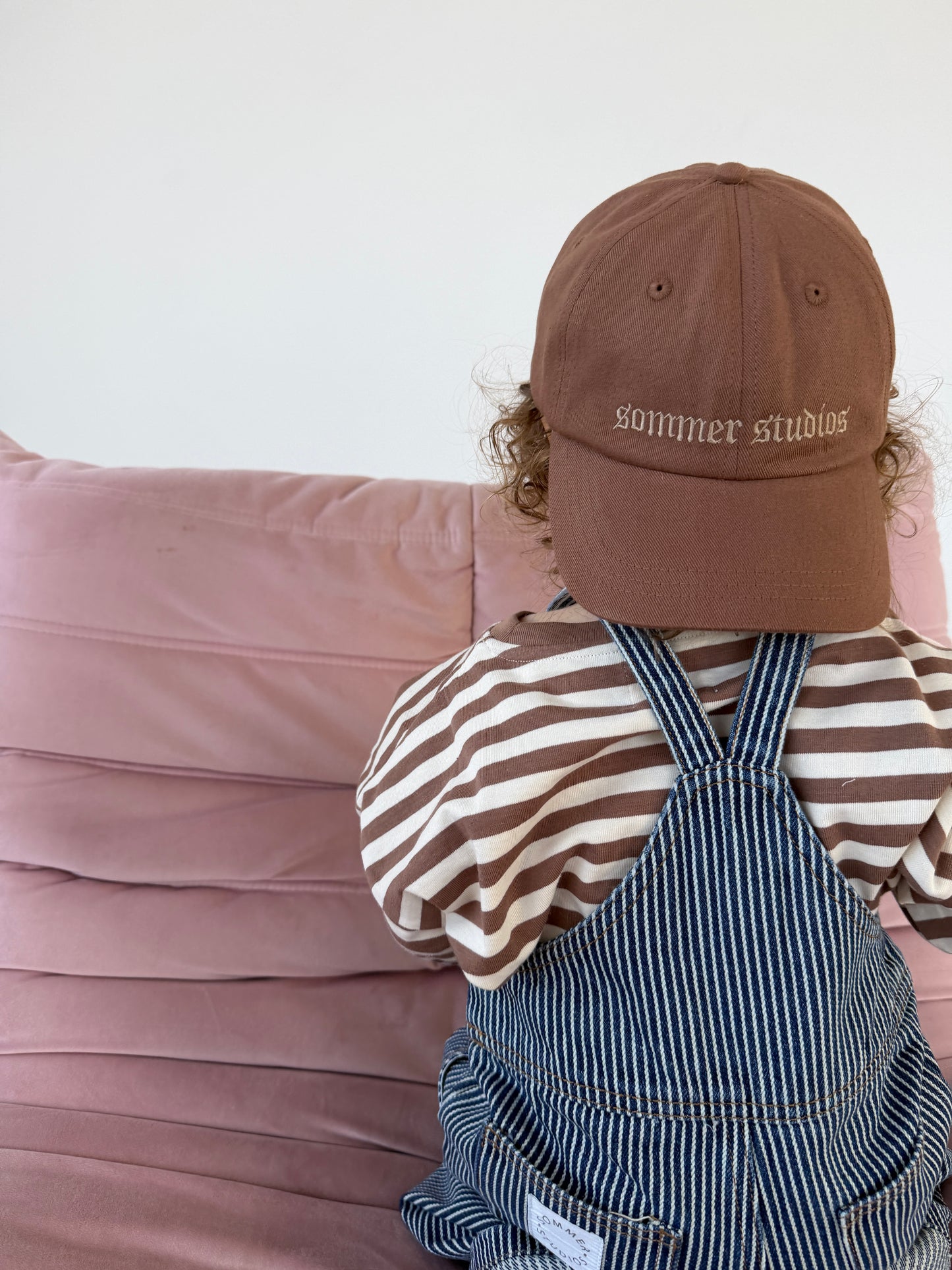 Charlie long tee Beige/White