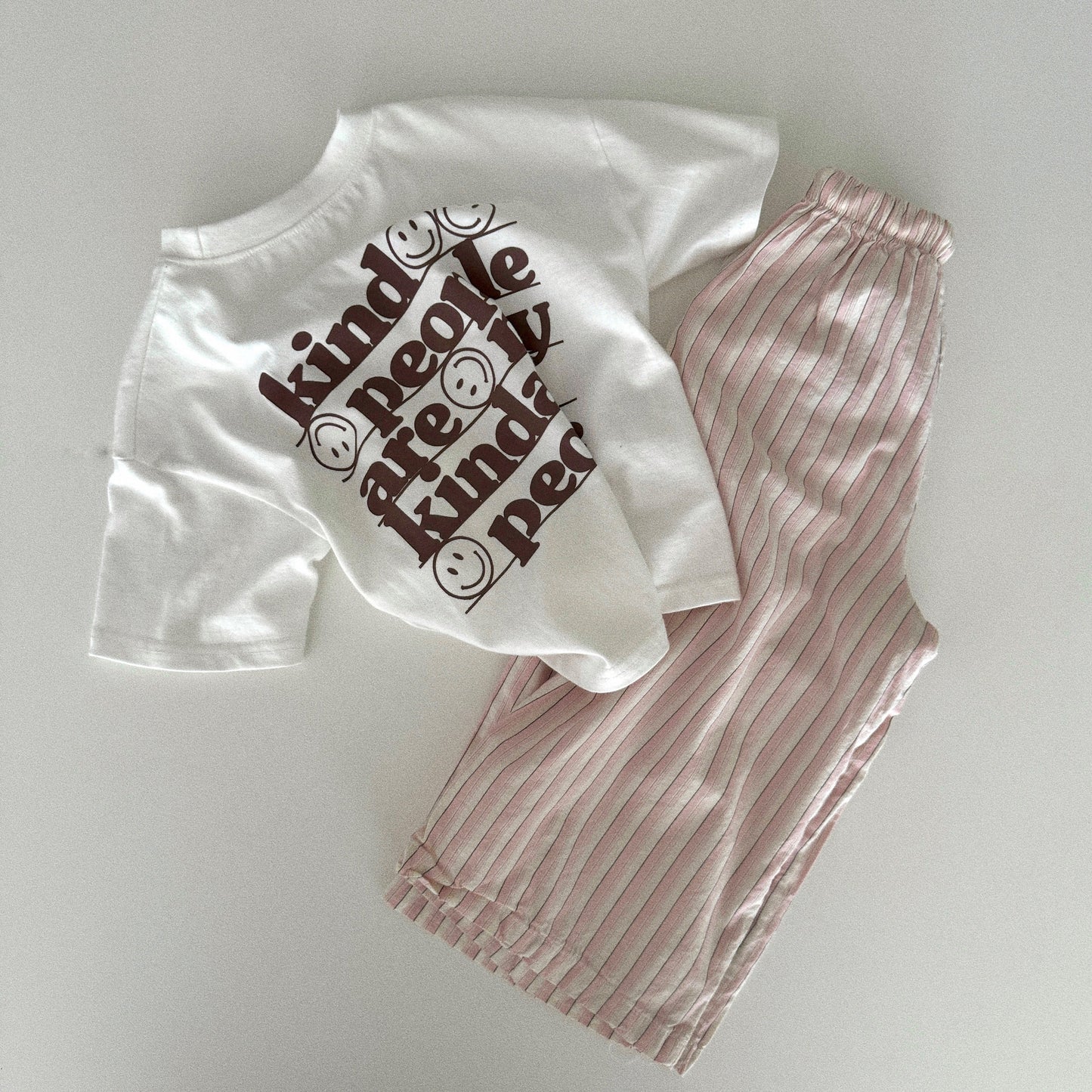 Kind People Tee Brown