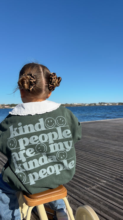 Kind People Sweatshirt GREEN