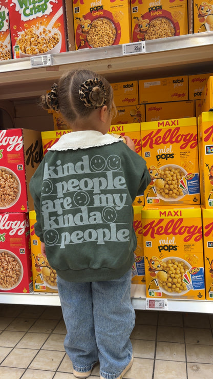 Kind People Sweatshirt GREEN