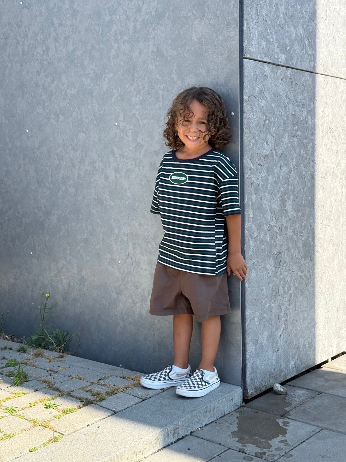 Green Stripe Tee