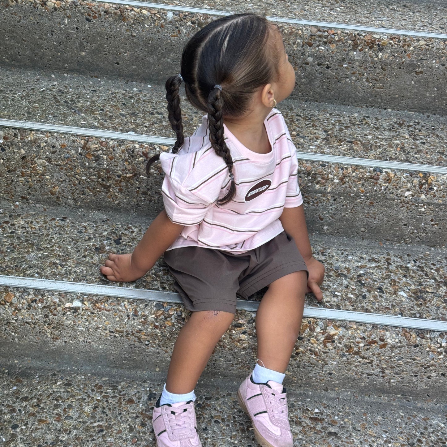 Pink Stripe Tee