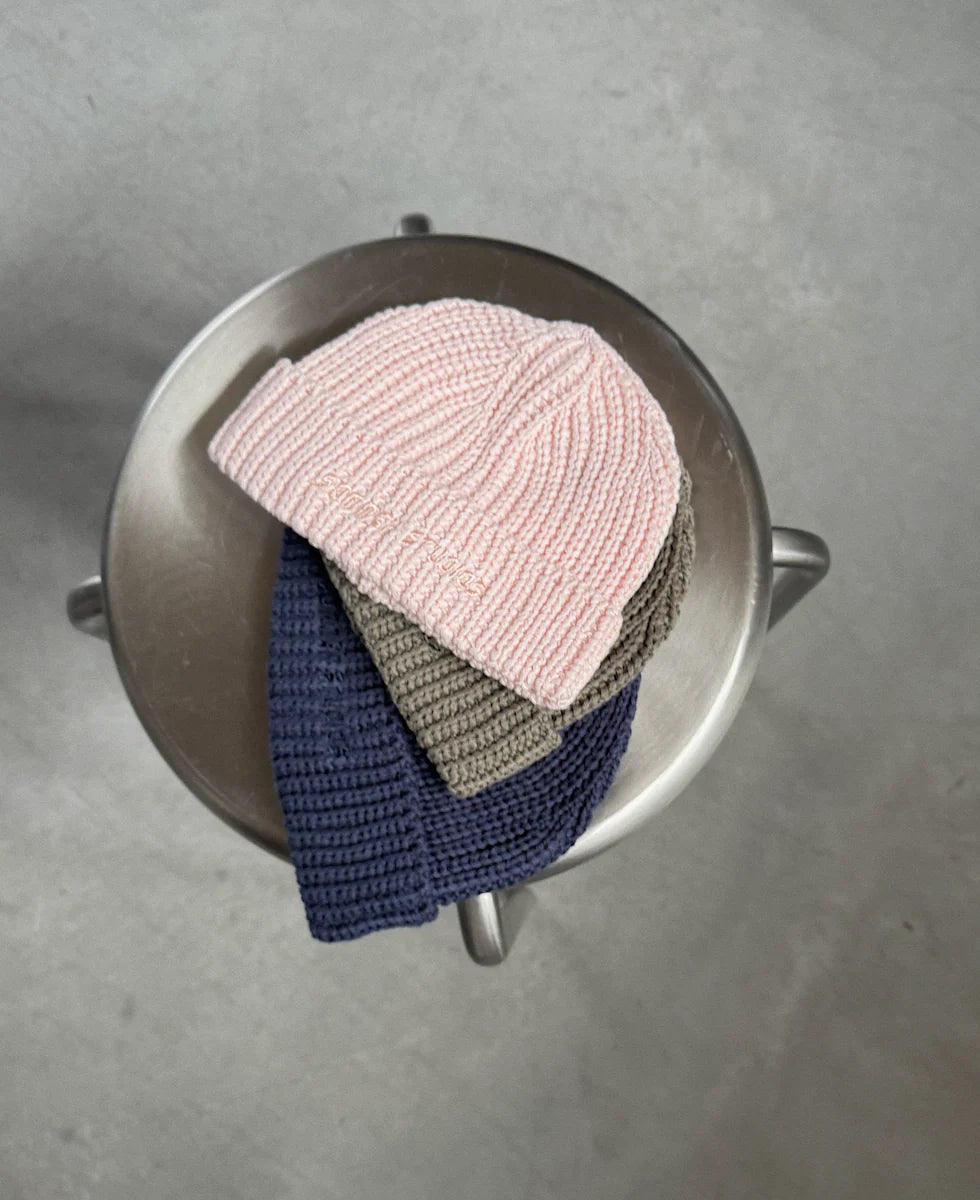 Short Knit Beanie