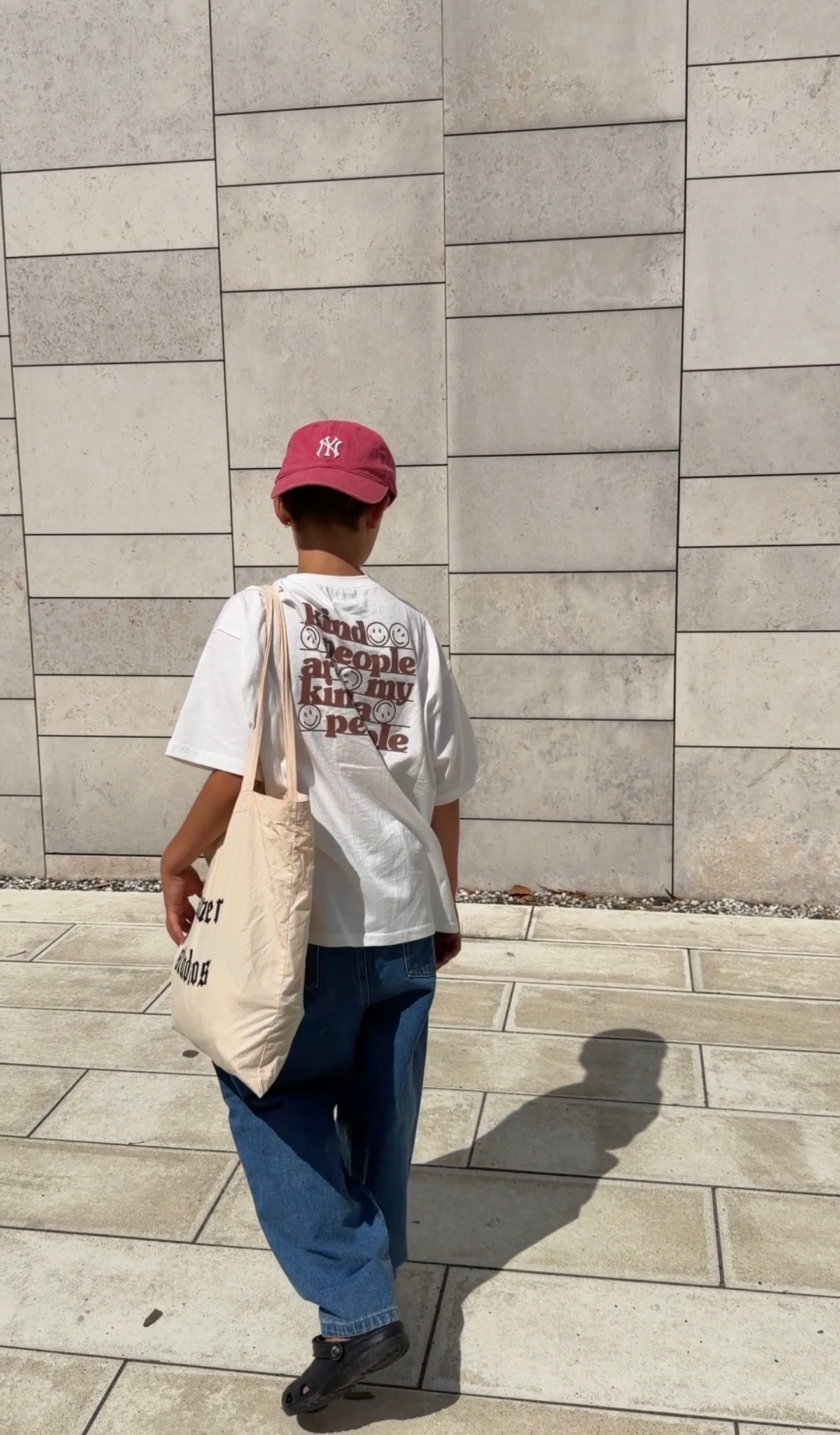 Kind People Tee Brown