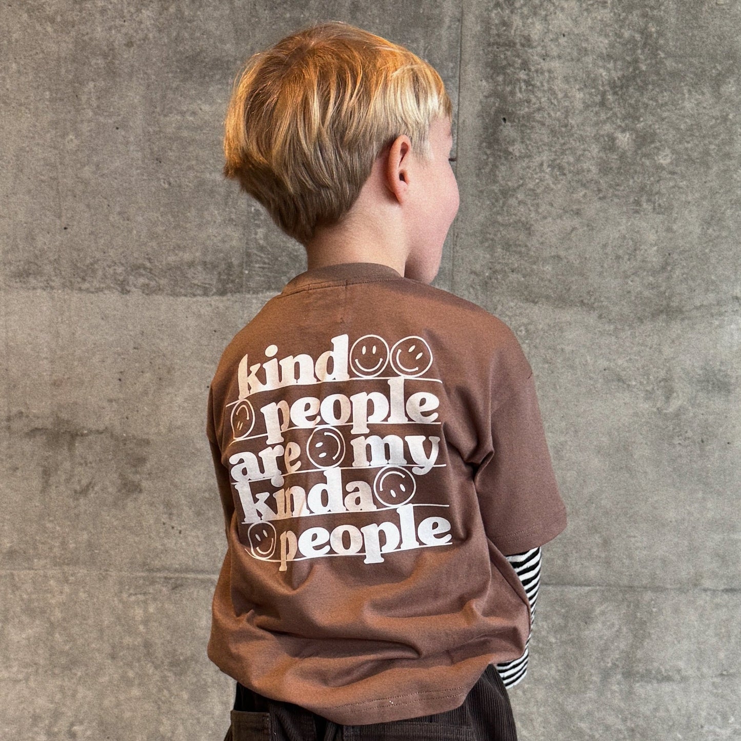 Kind People Tee Cocoa
