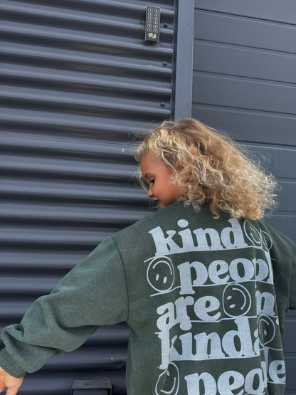 Kind People Sweatshirt GREEN