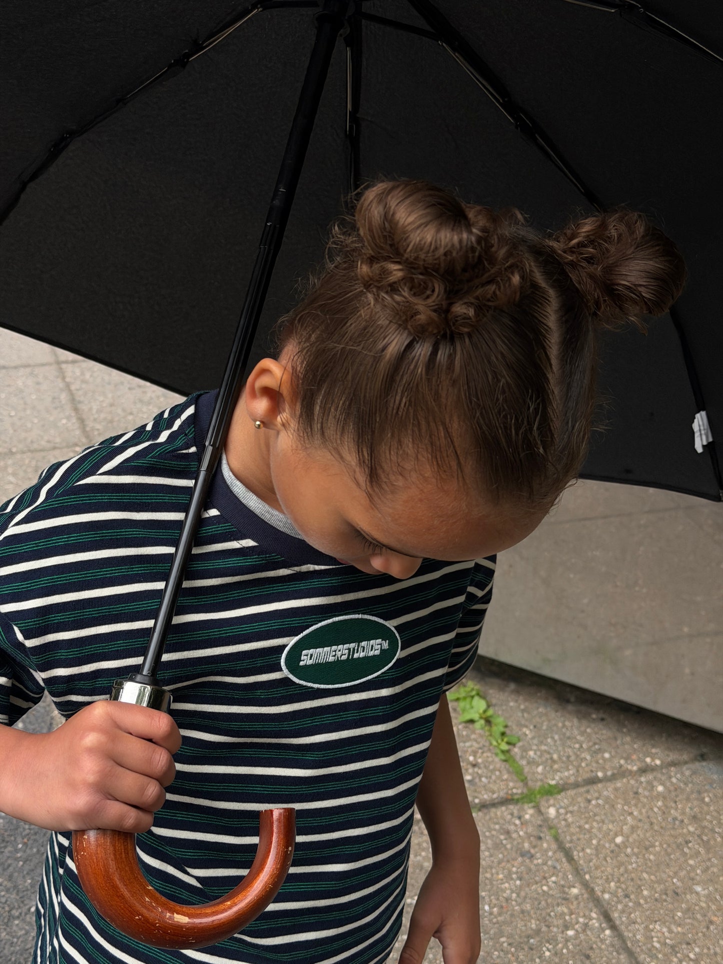 Green Stripe Tee