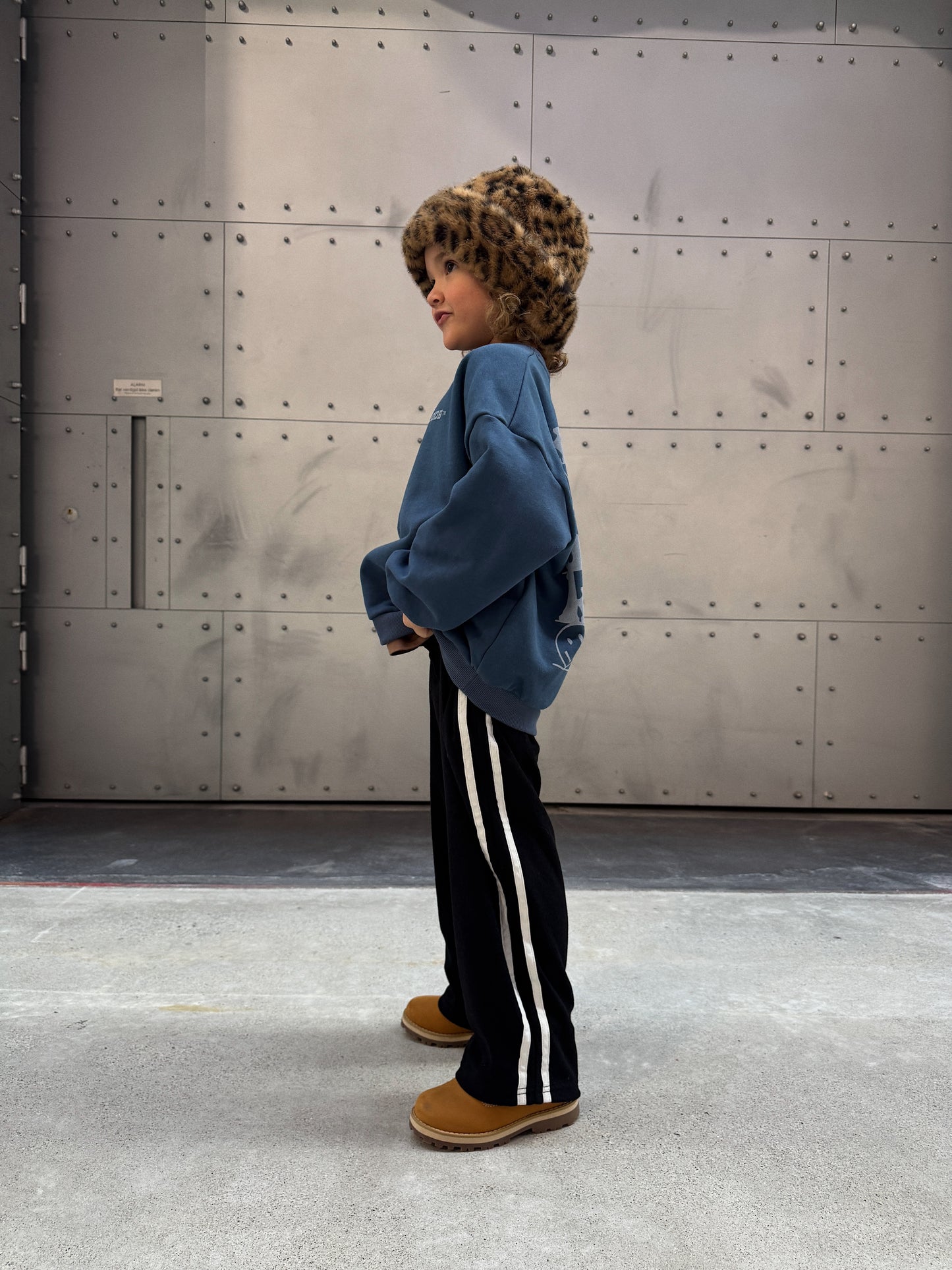 Kind People Sweatshirt Navy/White