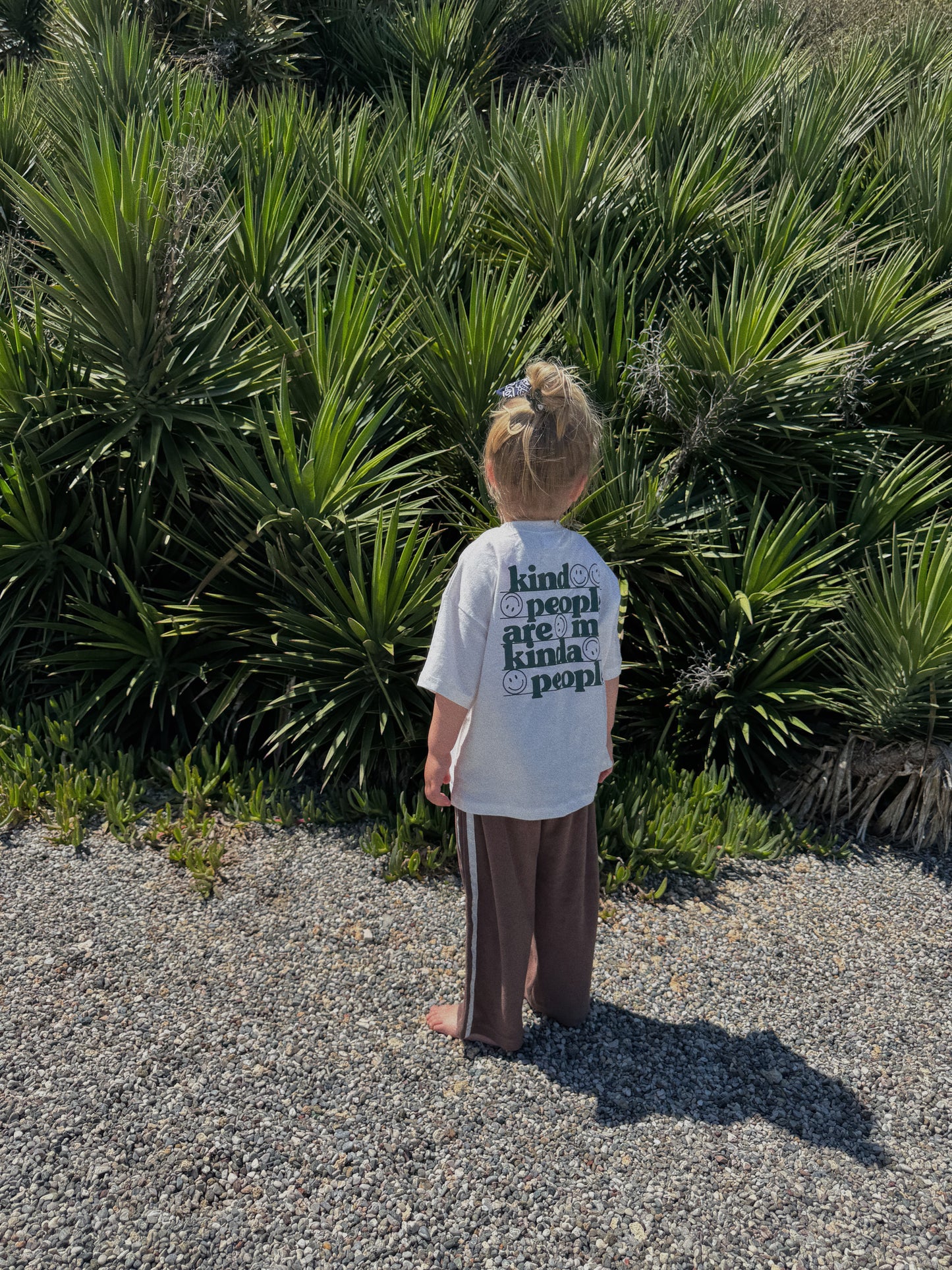 Kind People Tee Green