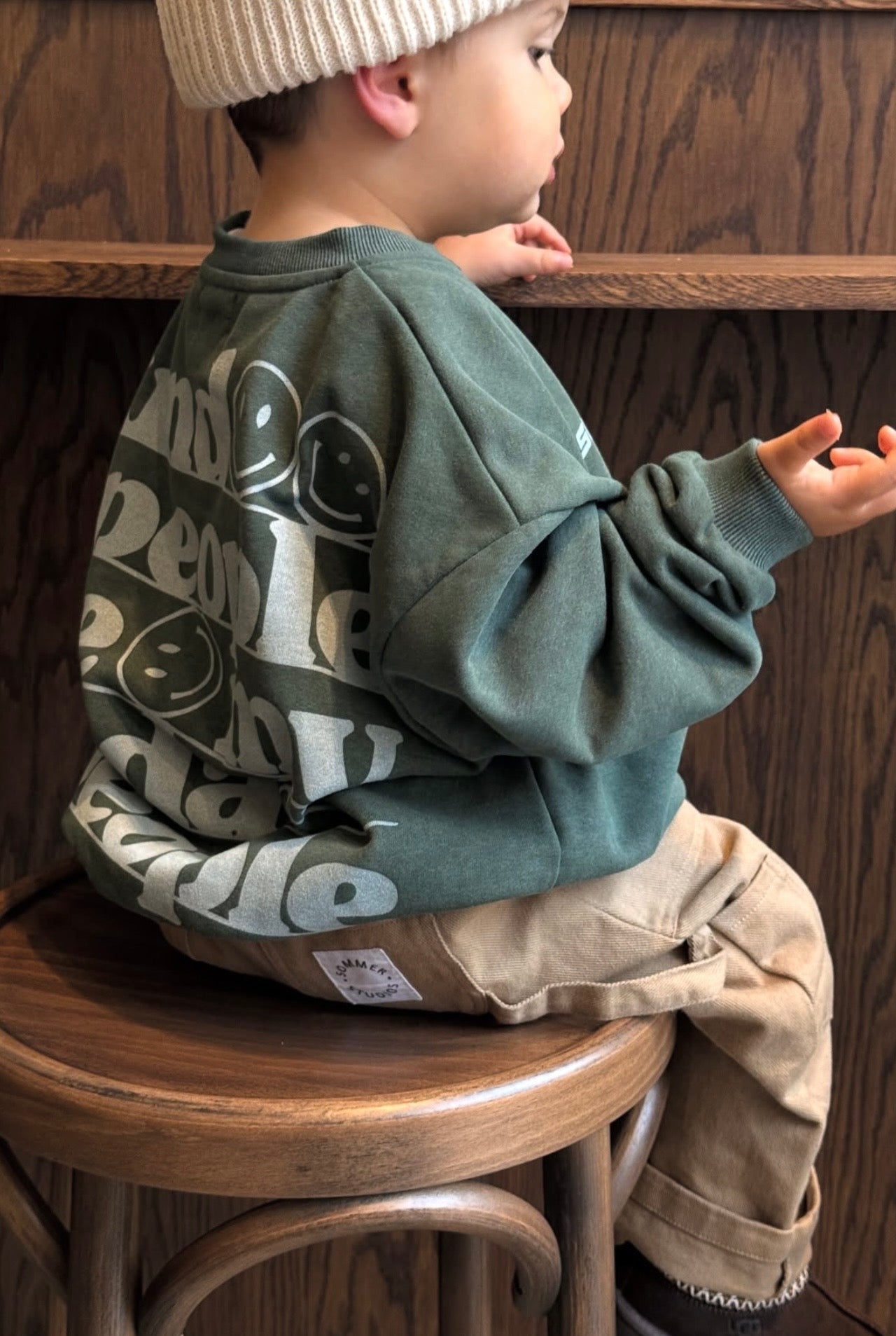 Kind People Sweatshirt GREEN