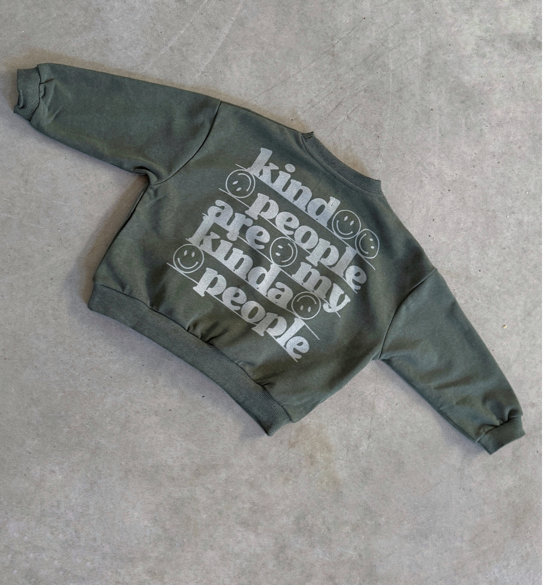 Kind People Sweatshirt GREEN