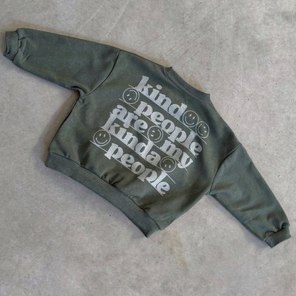 Kind People Sweatshirt GREEN