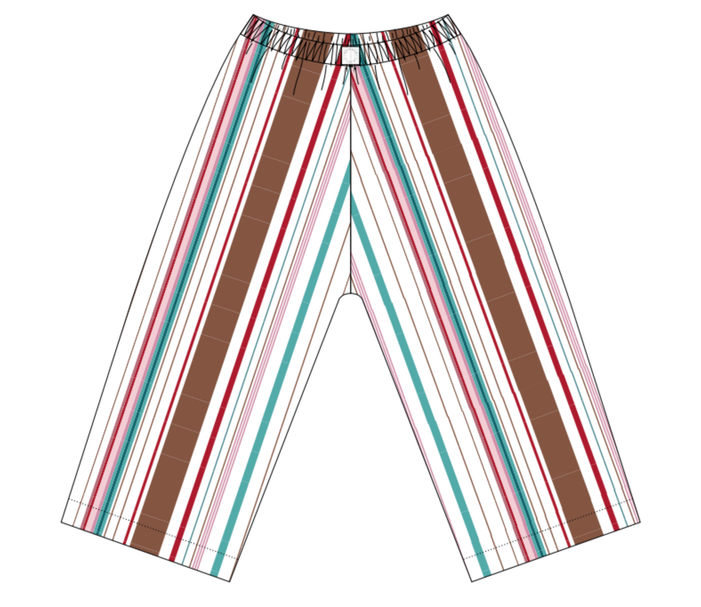 Rio Pants Color Stripe